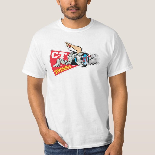 C-T-Strokers Drag Racing T - Shirt (Vorderseite)