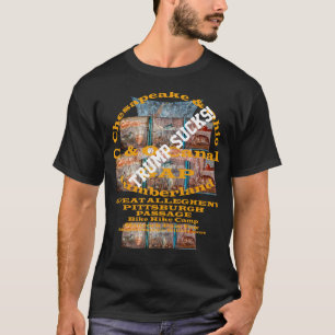 C und O Kanal Towpath Große Allegheny Passage T-Shirt
