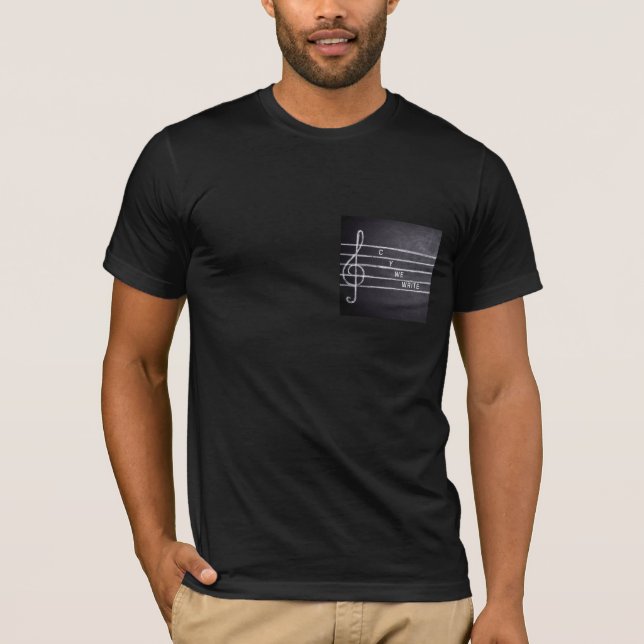 C Y We Write Herren T-Shirt (Vorderseite)
