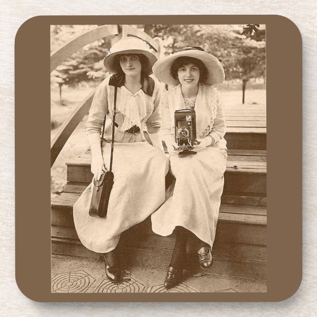 ca. 1910 Kameratechnies Getränkeuntersetzer (Vorderseite)