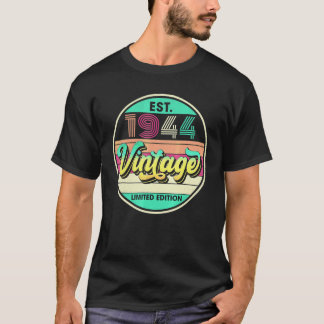 Ca. 1944 Vintage 1944 Limitierte Edition 78. Gebur T-Shirt