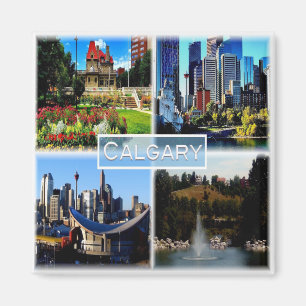 CA Alberta - Calgary - Garten des Blauen Blutes - Magnet