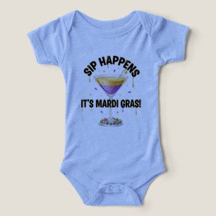 Ça arrive, c'est Mardi Gras, c'est drôle, c'est un
