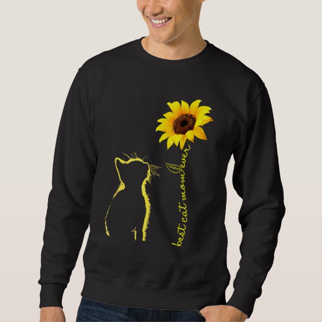 Ca Cat Cat Sprichwort Sweatshirt (Vorderseite)