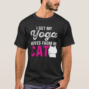 Ca Cat Yoga Positionen für Yogi oder Katzen Lady T-Shirt