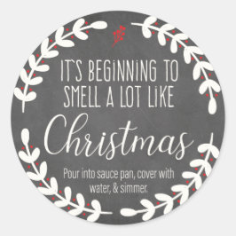 Ça commence à sentir comme Sticker de Noël 2