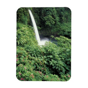 CA, Costa Rica. Wasserfall La Paz und Ungeduld Magnet
