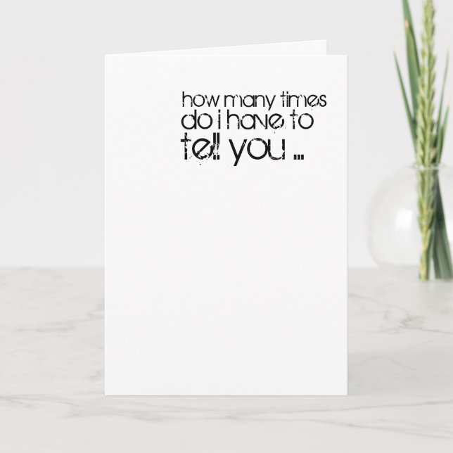 Ça devient vieux comme vous la carte d'anniversair (Devant)