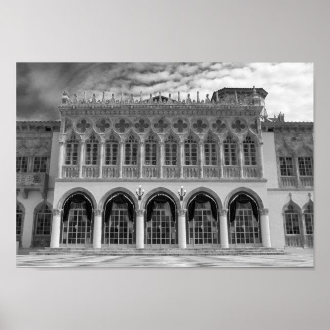 Ca' D'Zan Ringling Mansion Sarasota Florida Poster (Vorne)