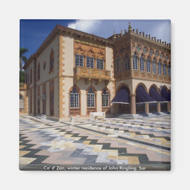 Ca' d'Zan, Winterresidenz von John Ringling, Sar Magnet (Vorne)
