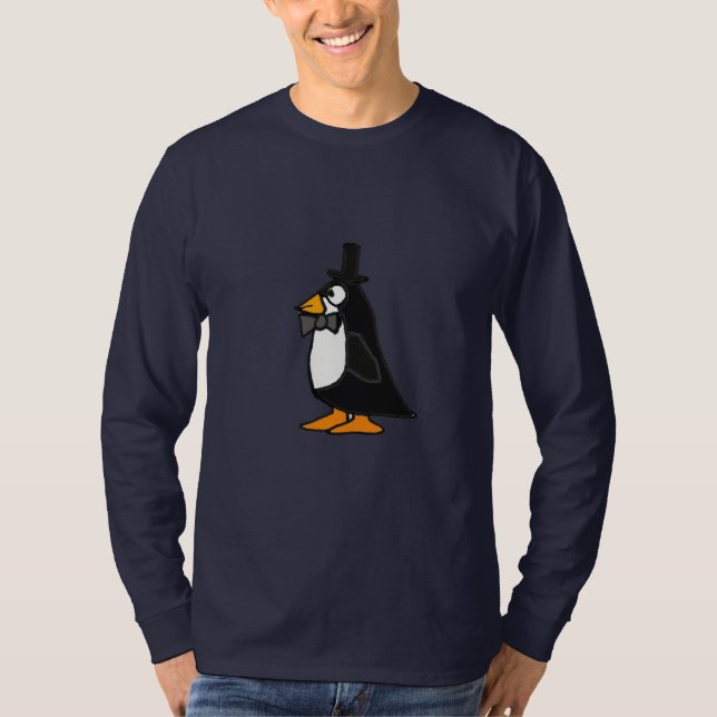 CA: Funny Tuxedo Penguin Shirt (Vorderseite)