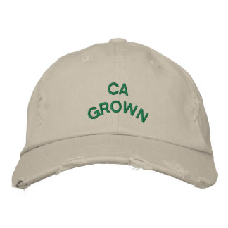 CA Grown Hat Bestickte Kappe