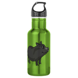 CA, lustiger Topf aufgeblähtes Schwein Trinkflasche