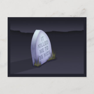 Ça M'A Tué D'Être Une Belle Carte Postale