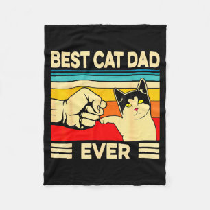 Ca Men Bester Katzenvater Aller Zeiten Lustiges Ka Fleecedecke