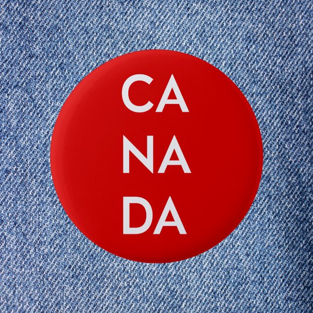 Ca Na Da Canada Dark Monotone Button (Von Creator hochgeladen)