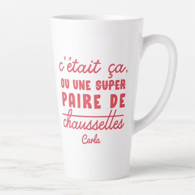 Ça ou une paire de chaussettes milchtasse (Rechts)