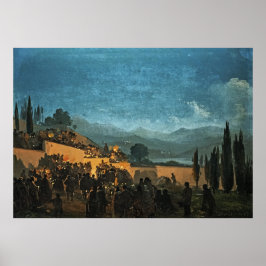 Ca' Rezzonico Venice Poster