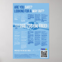 CA SB1193 Poster - 5 Sprachen (Eng/Sp/Ch/Viet/Tag)