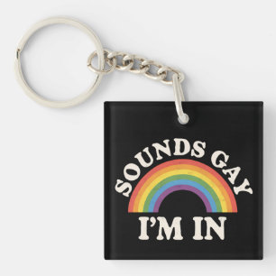 Ça sonne gay je suis dedans drôle LGBTQ Fierté Arc