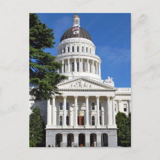 CA Staat Hauptstadt Gebäude - Sacramento Postkarte