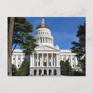 CA-Staats-Hauptstadts-Gebäude - Sacramento Postkarte