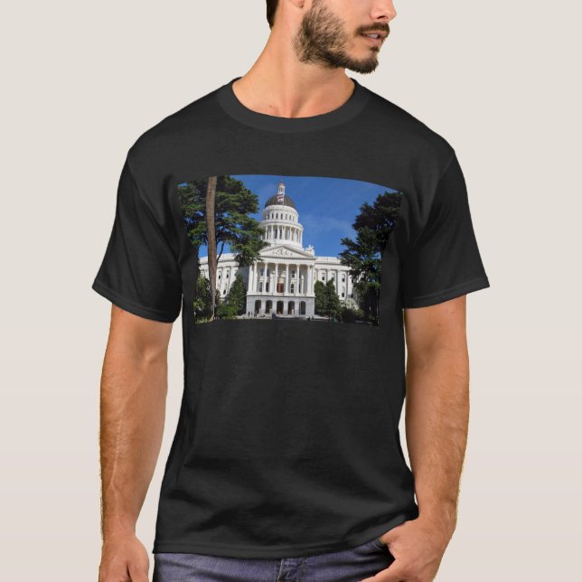 CA-Staats-Hauptstadts-Gebäude - Sacramento T-Shirt (Vorderseite)