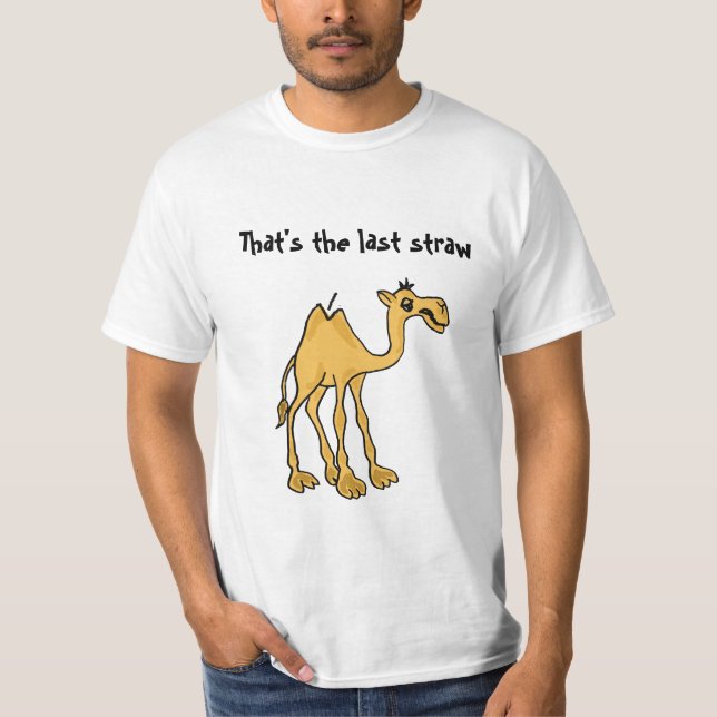 CA T-shirt de chameau de dernière goutte (Devant)