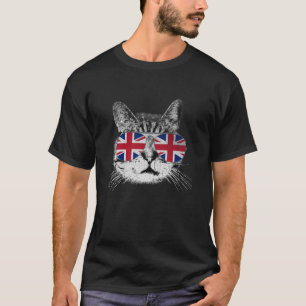 Ca Union Jack Flagge Land Retro England Britisch U T-Shirt