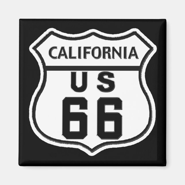 CA US ROUTE 66 MAGNET (Vorne)