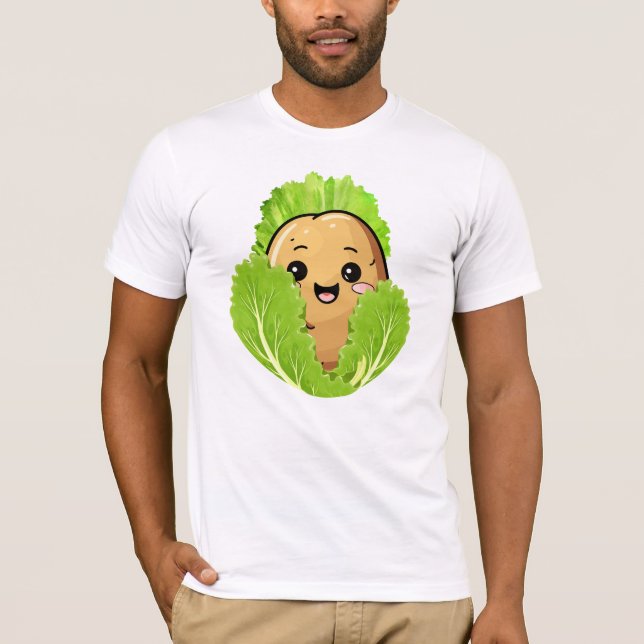Cabage Lettuce Baby Undercover Volle Kartoffel T-Shirt (Vorderseite)