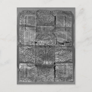 Cabalistisches Amulett Postkarte
