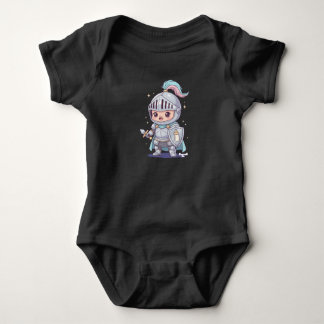 Caballero Medieval Kawaii Be Baby Strampler