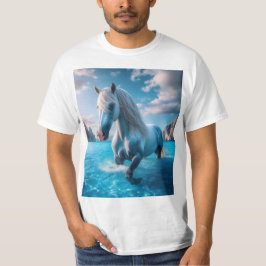 Caballo en aguas cristalinas T-Shirt