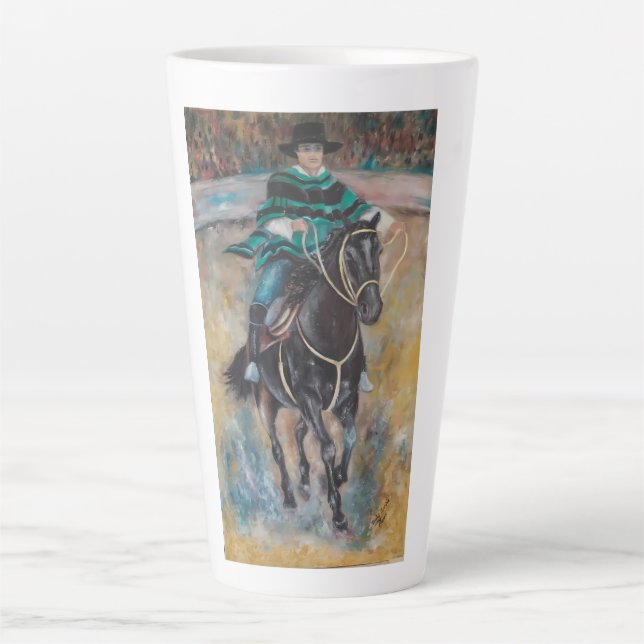 Caballo y Jinete Milchtasse (Vorderseite)