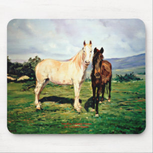 Caballos/Cabalos/Pferde Mousepad