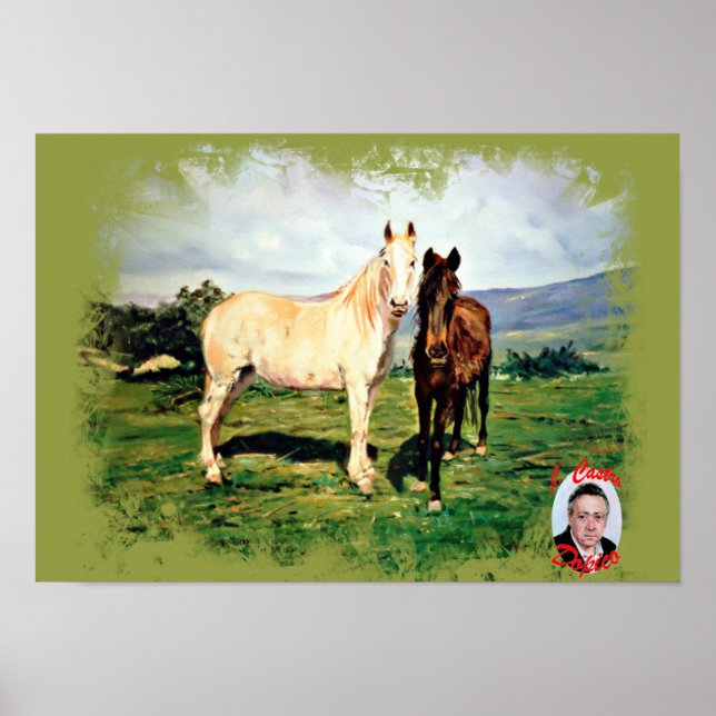 Caballos/Cabalos/Pferde Poster (Vorne)