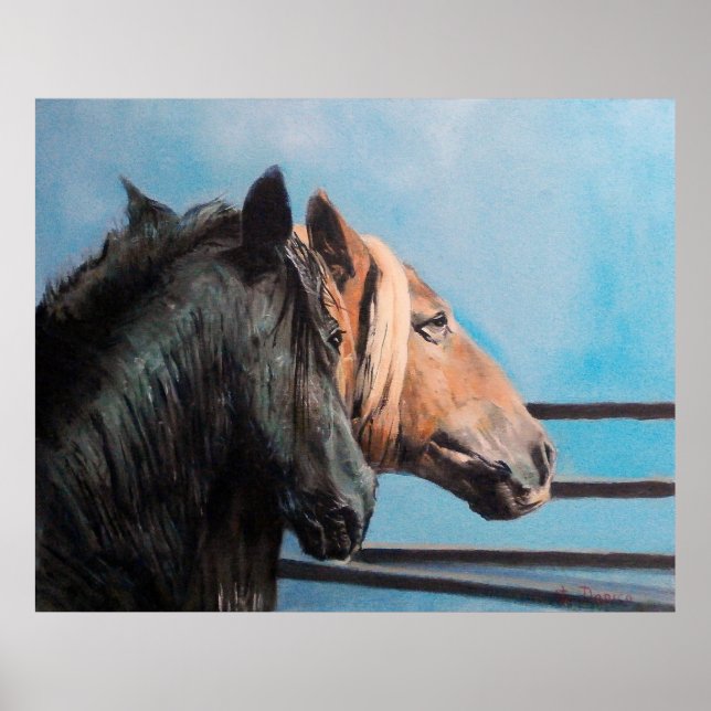 Caballos/Cabalos/Pferde Poster (Vorne)