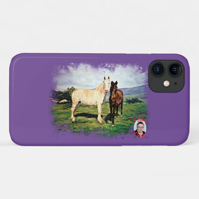 Caballos Case-Mate iPhone Hülle (Rückseite (Horizontal))