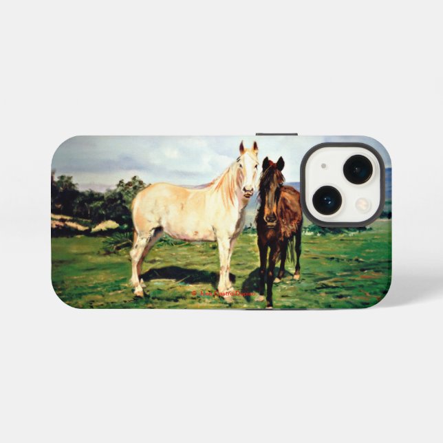 Caballos iPhone 13 Mini Hülle (Rückseite (Horizontal))
