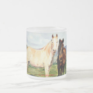 Caballos Mattglastasse
