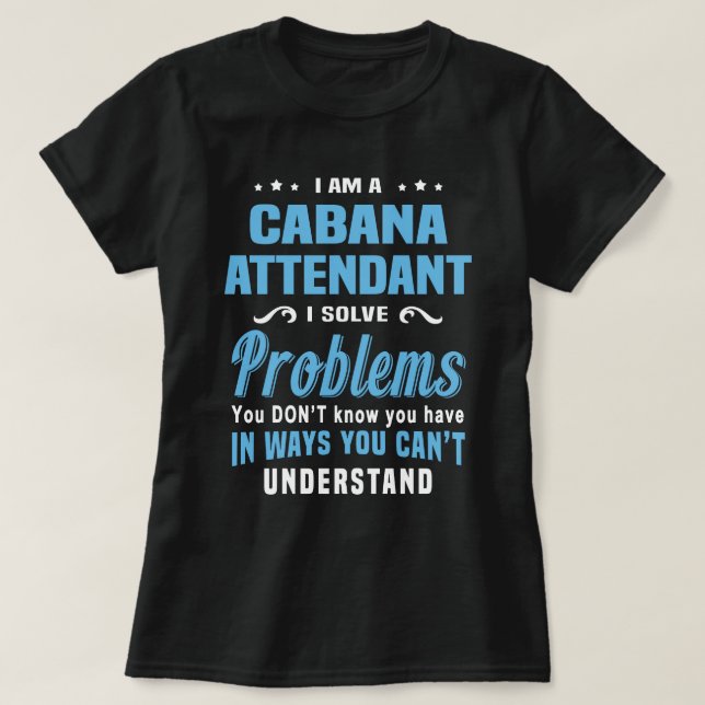 Cabana Attendant T-Shirt (Design vorne)