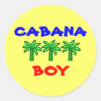 Cabana Boy Aufkleber