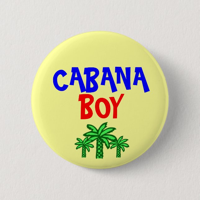 Cabana-Jungenknopf Button (Vorderseite)