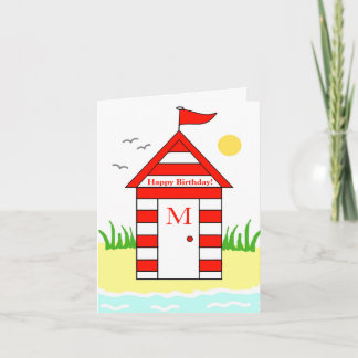 Cabane de Plage Carte Rouge