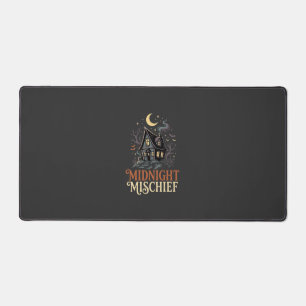 Cabane de sorcière éclairée par la lune d'Hallowee