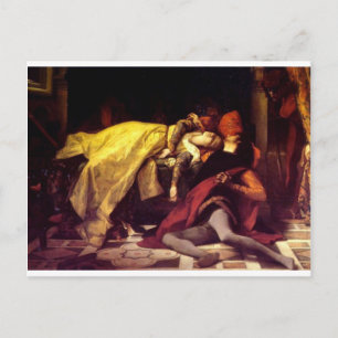Cabanel Alexandre Der Tod von Francesca de Rimini Postkarte