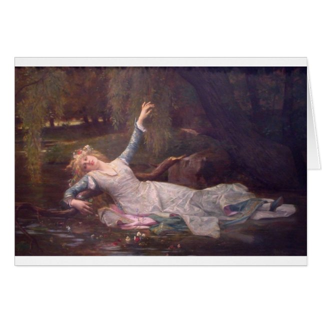Cabanel Alexandre Ophelia 1883 (Vorderseite (Horizontal))