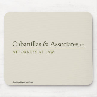 Cabanillas- u. Mitarbeiter-Mausunterlage Mousepad