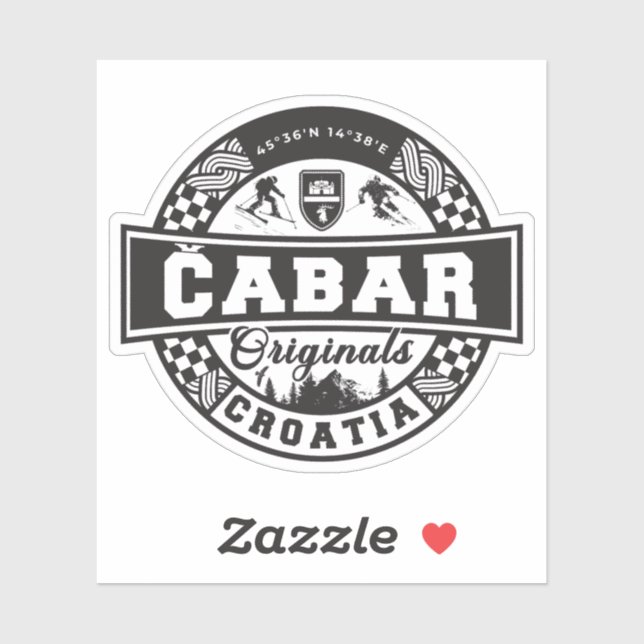 Čabar Originals Aufkleber (Blatt)